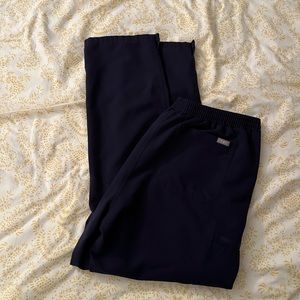 Figs yola skinny scrub pants size women’s XL navy blue
